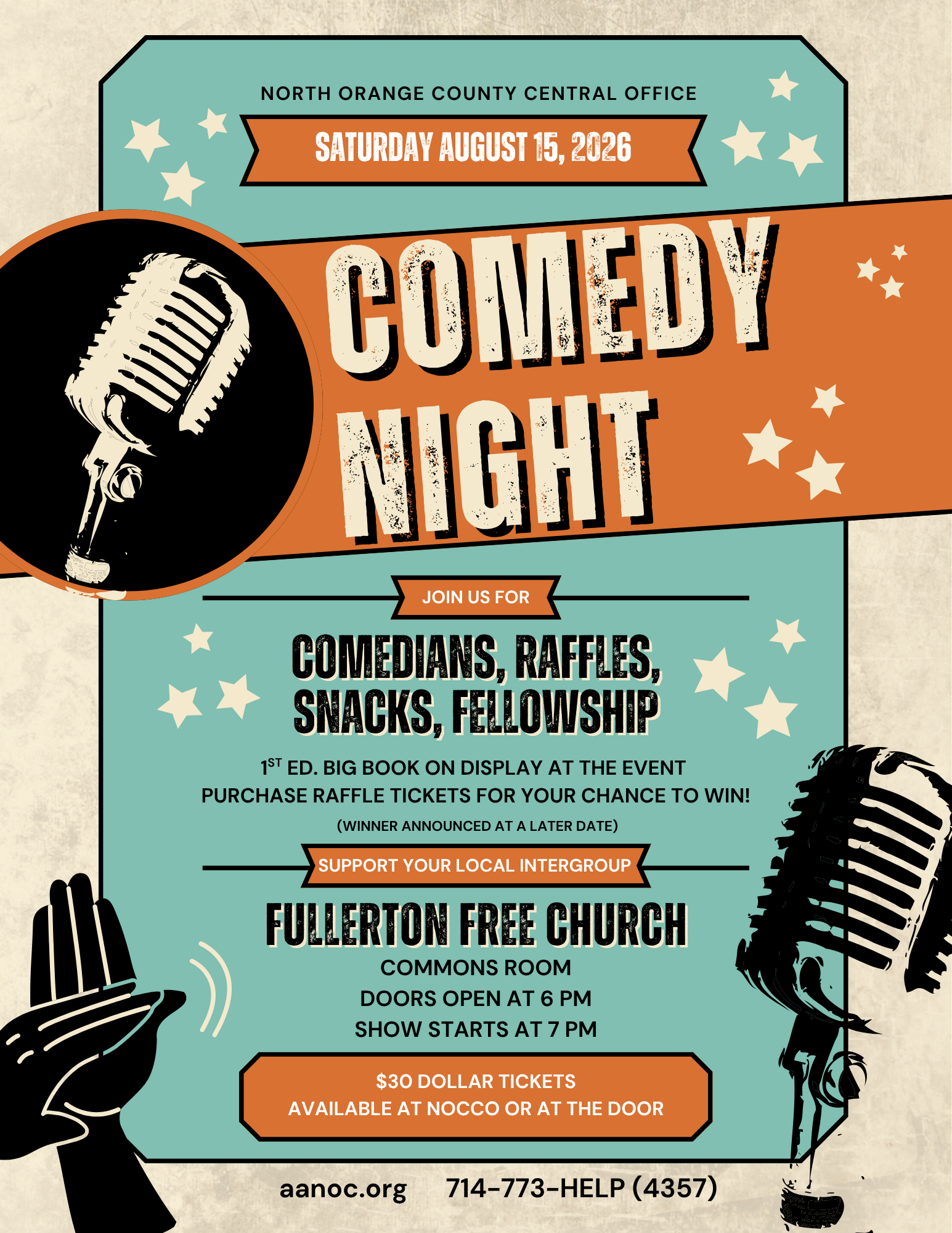 AANOC Comedy Night