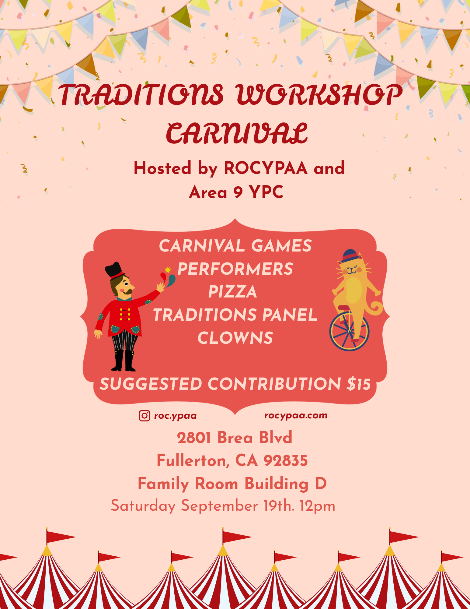Traditions Workshop Carnival